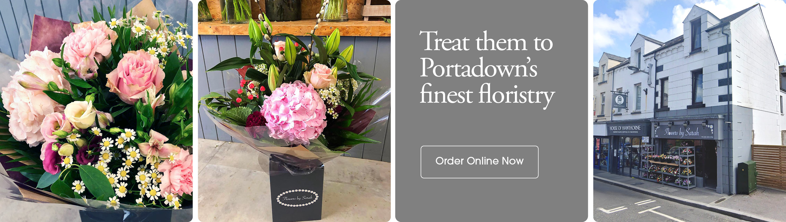 Seasonal bouquets from Flowers by sarah in Portadown offering same-day delivery